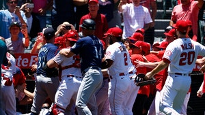 MLB Suspends 12 Players, Coaches For Wild Brawl At Mariners Vs. Angels Game