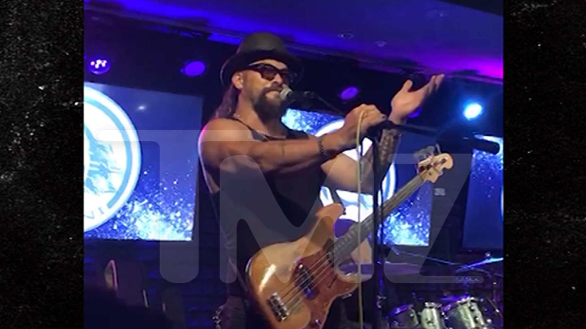 Jason Momoa Jamming Out in Hawaii With His Band