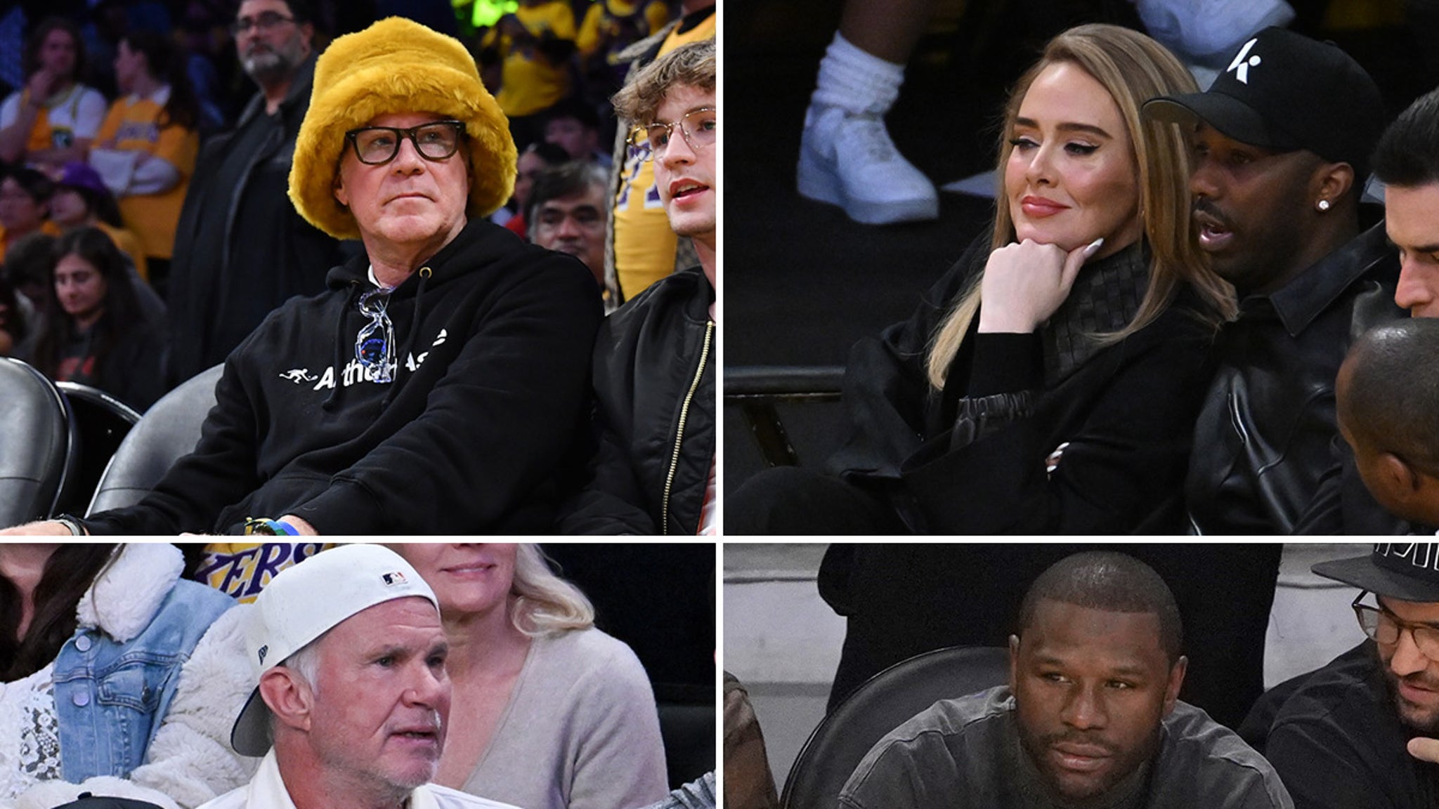 "Luka Doncic's Lakers Debut Attracts Star-Studded Crowd Including Adele and Floyd Mayweather" thumbnail