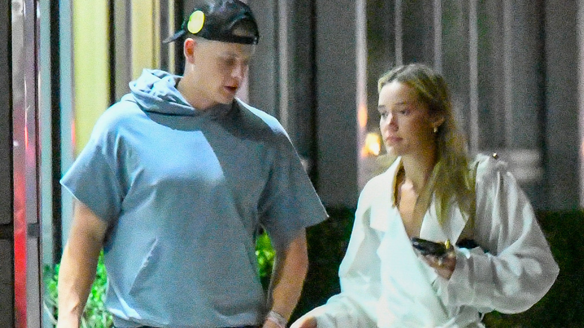 Joe Burrow, Olivia Ponton Enjoy Late Night In NYC