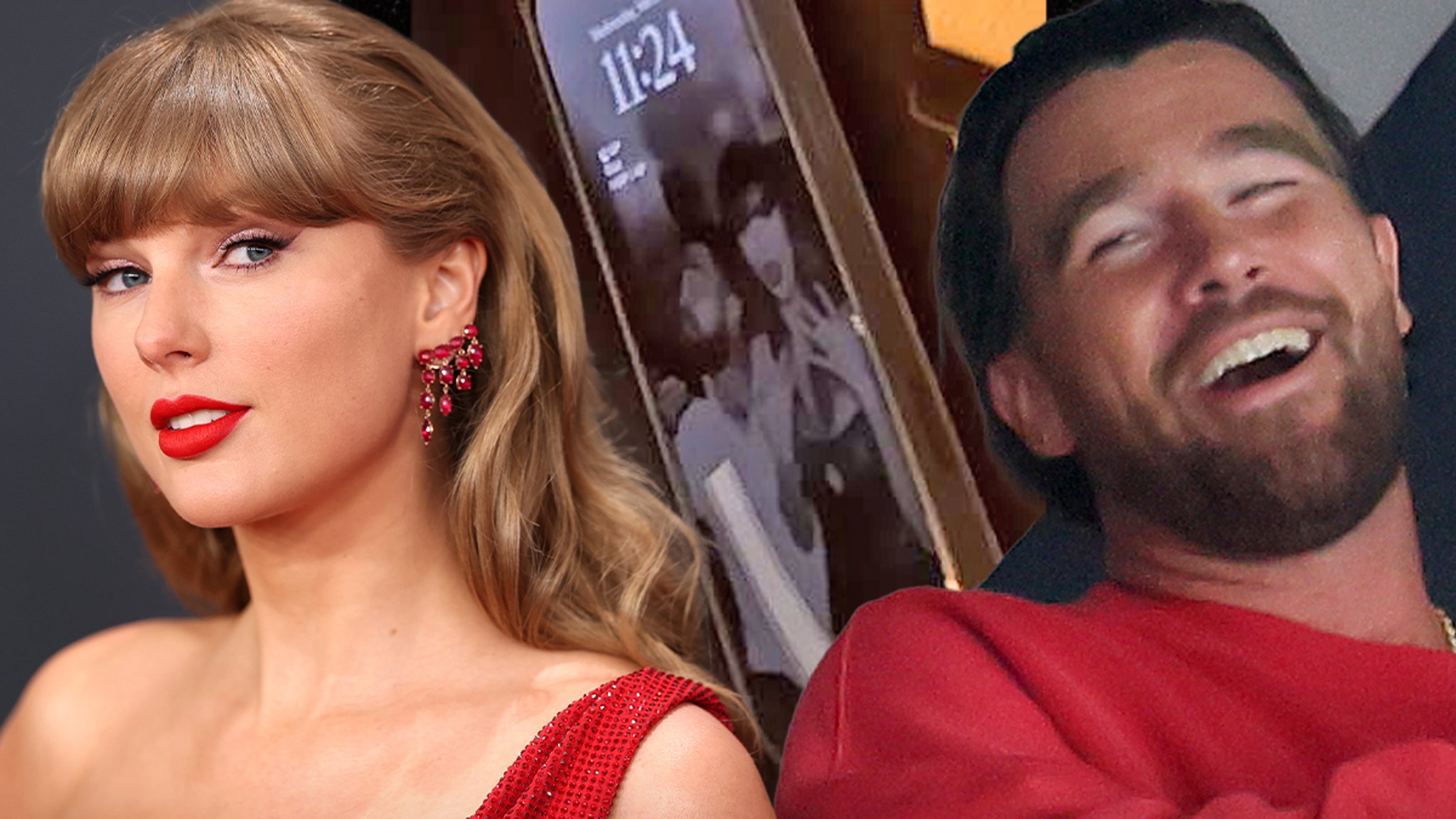 Taylor Swift Isn’t Wearing Engagement Ring on Travis Kelce’s Lock Screen
