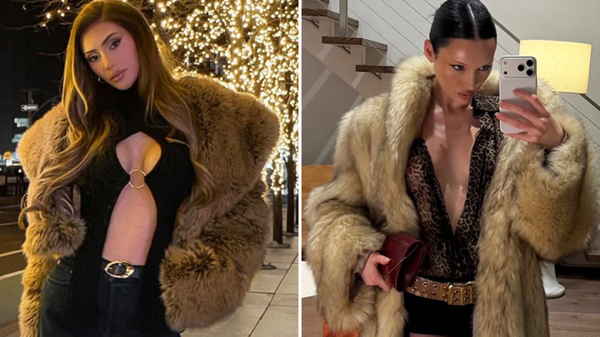 Francesca Farago vs. Meredith Duxbury Who'd You Rather?! (Hotties In Faux Fur)