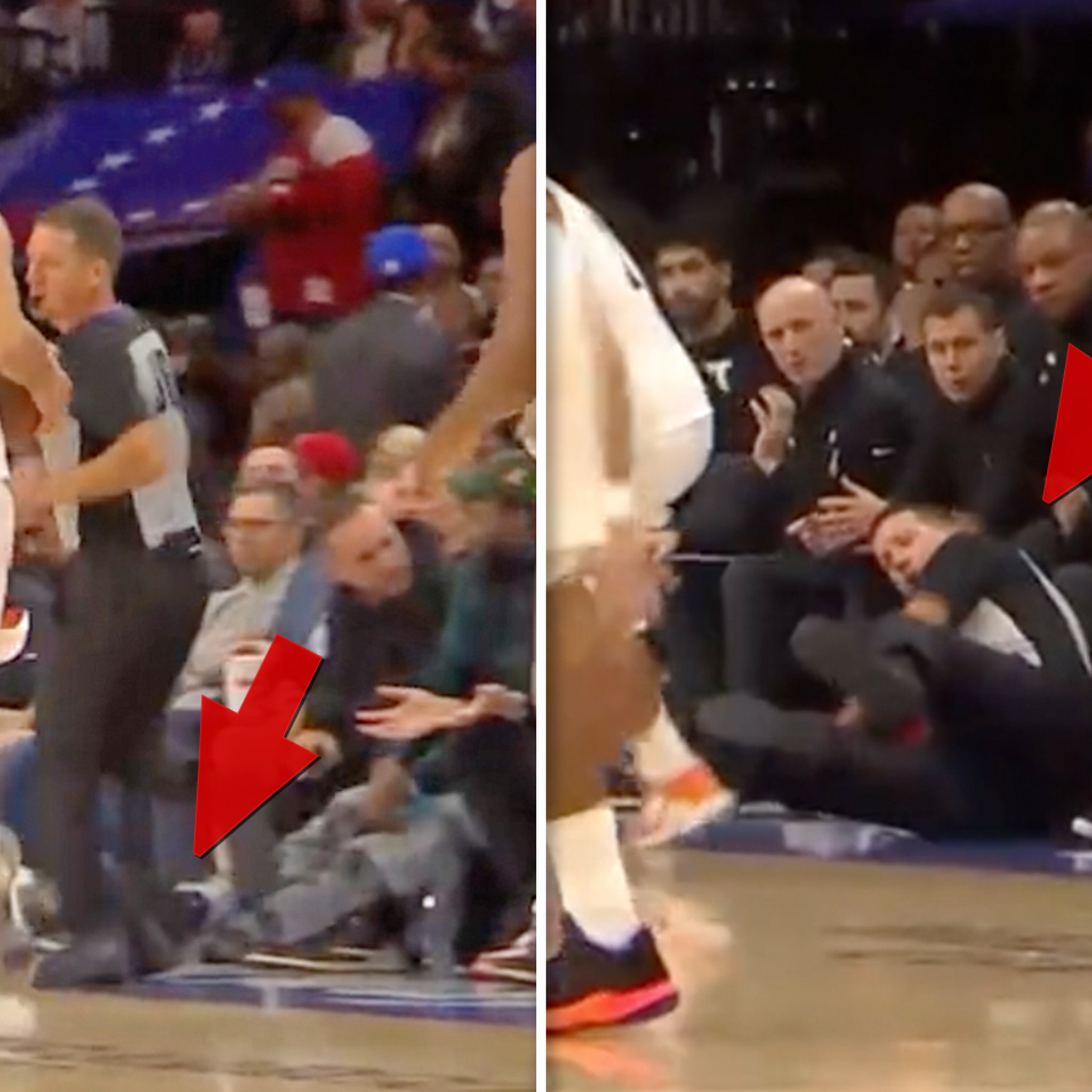 Meek Mill Trips Referee at Sixers Game, Issues Apology - Rap-Up