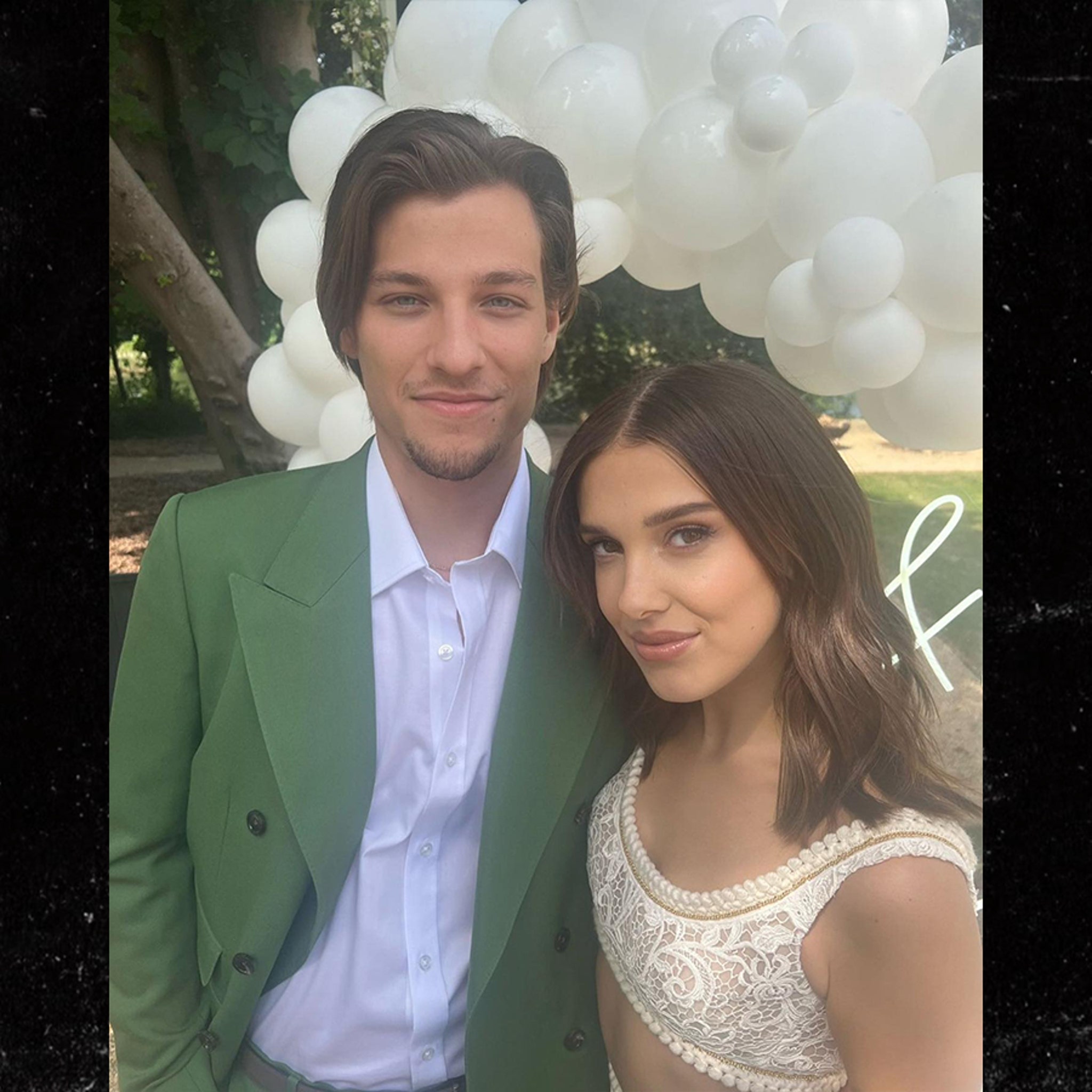 Millie Bobby Brown, Jake Bongiovi Celebrate Their Engagement with Party