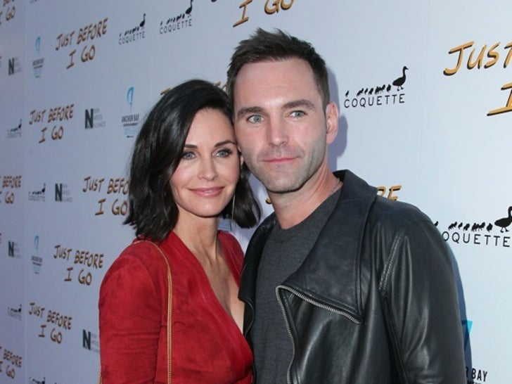 Courteney Cox & Johnny McDaid -- Before the Split