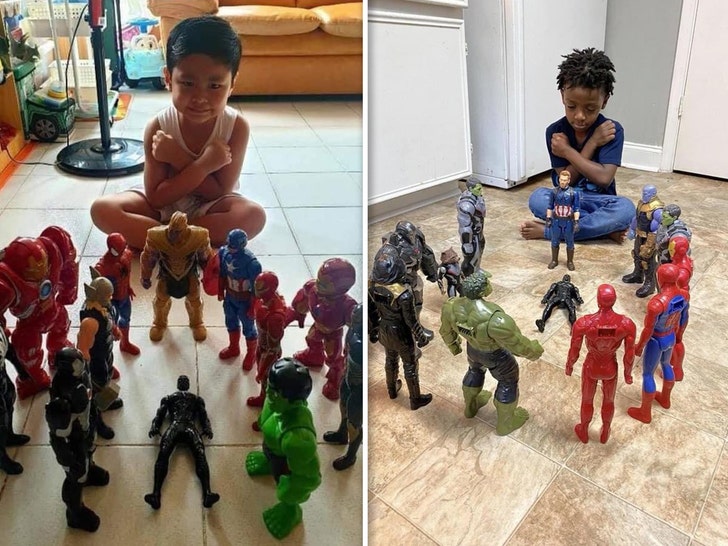 Kids Honor Chadwick Boseman with 'Avengers' Action Figure ...