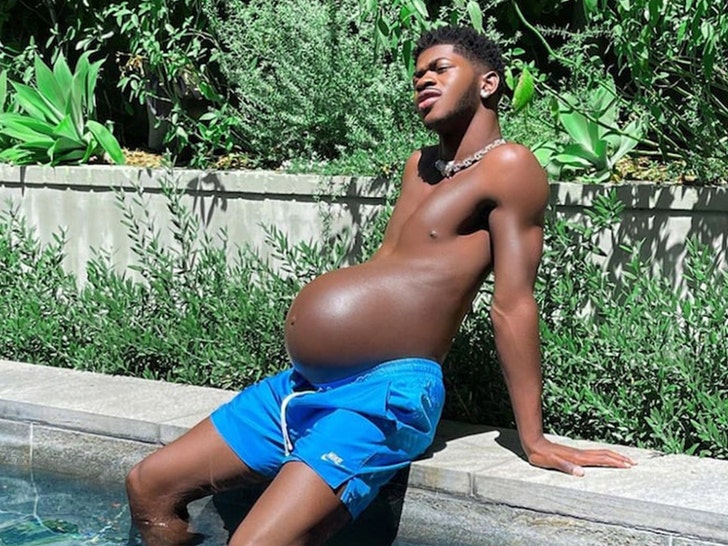 Lil Nas X Hot Pregnant Pics