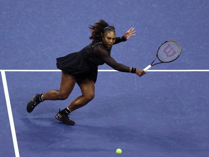 Serena Williams Playing At The '22 US Open
