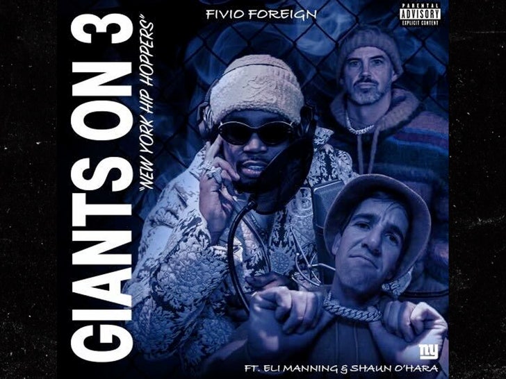 Fivio Foreign Raps With Former NFL QB Eli Manning On “Giants On 3” –