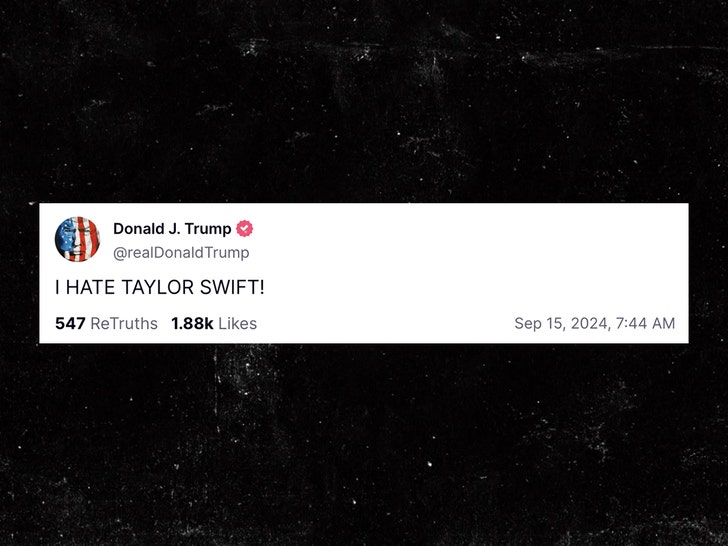 Donald Trump Taylor Swift Wahrheit 1