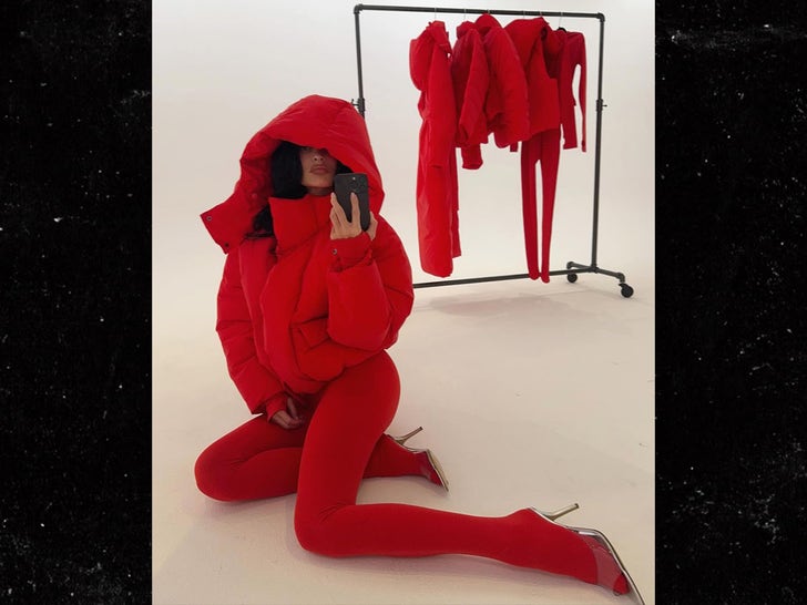 Kylie Jenner Red-Hot In New Khy Drop