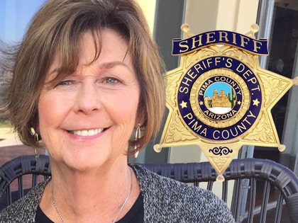 nancy guthrie and a pima county sheriff logo