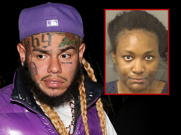 tekashi 69 and chanique lambert mug shot getty 1