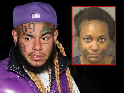 tekashi 69 and chanique lambert mug shot getty 1