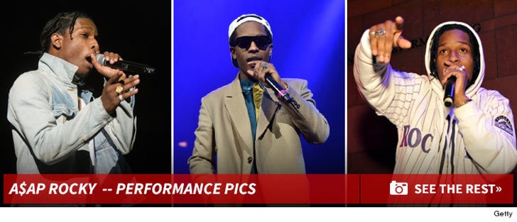 A$AP Rocky -- Performance Photos