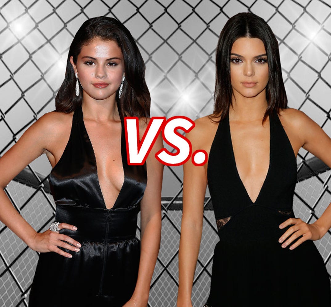 Who's got the Biebs? Selena Gomez (22) vs. Kendall Jenner (19)