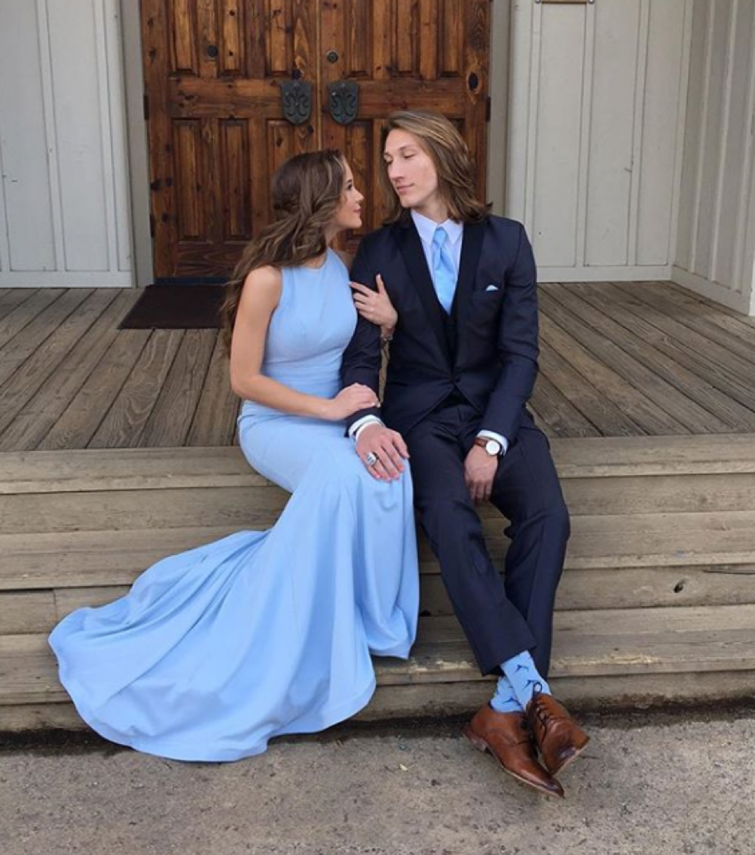 Trevor Lawrence And Marissa Mowry The Happy Couple