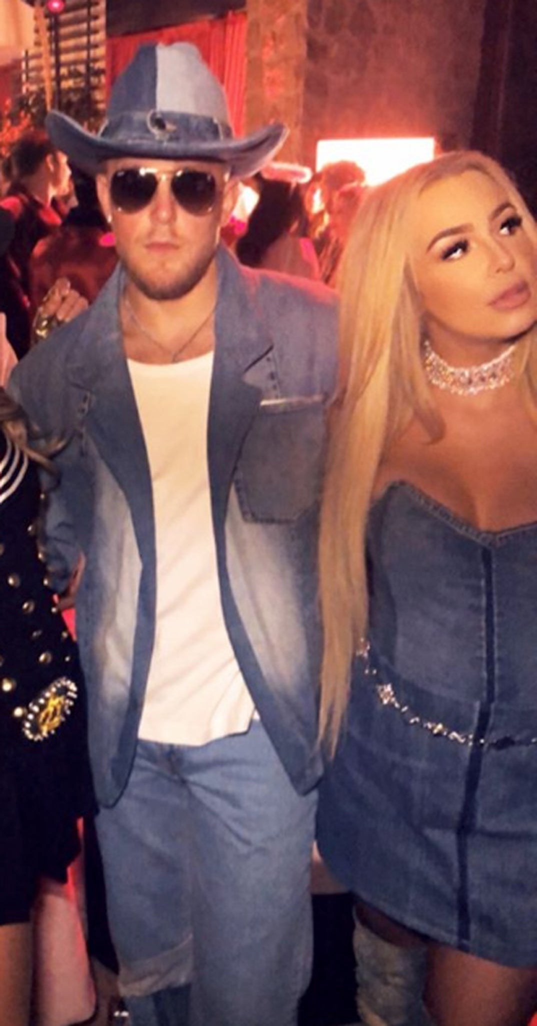 Jake Paul and Tana Mongeau as Justin Timberlake and Britney Spears