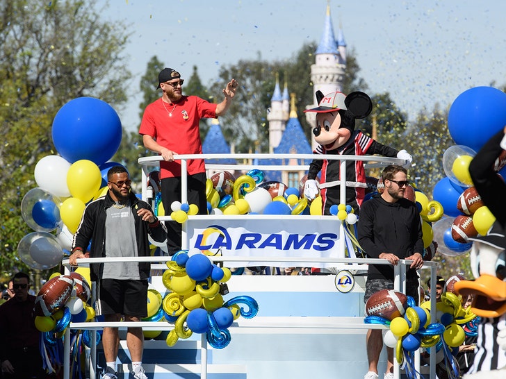 L.A. Rams Parents Hilariously Hungover At Disneyland After Super Bowl
