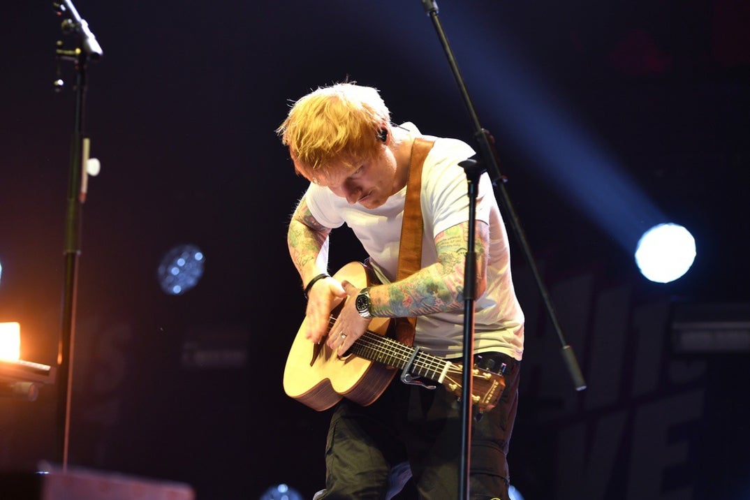 Ed Sheeran Performance photos 4