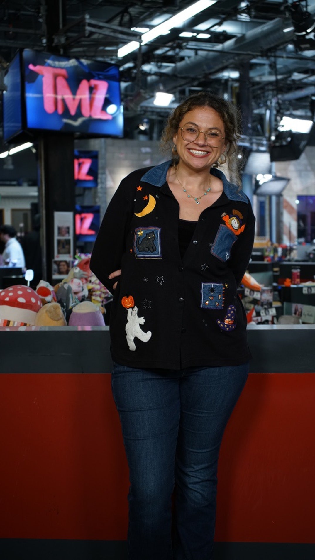 Sarah as Ms. Frizzle