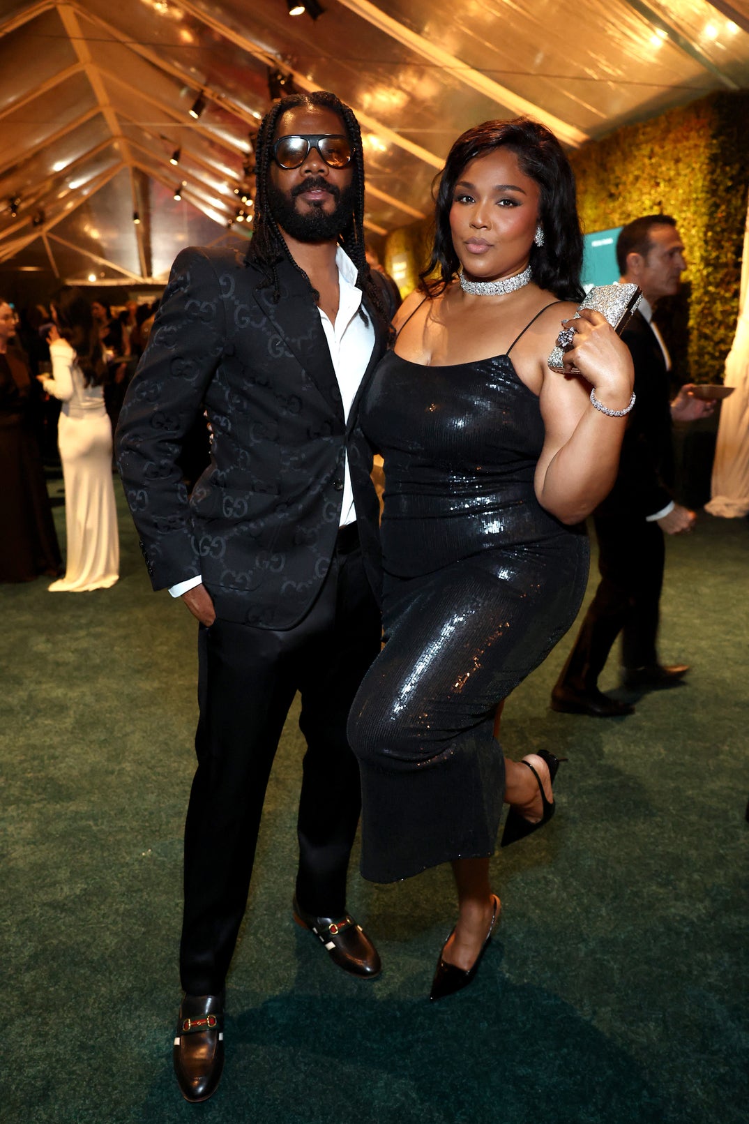 Myke Wright and Lizzo