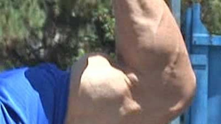 Whose bicep: Click to reveal