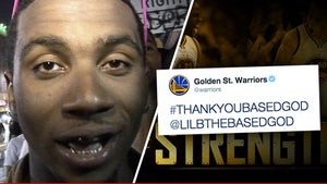 Golden State Warriors -- Please, Lil B ... Don't Curse Us!
