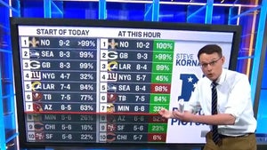 Election Sensation Steve Kornacki Crunches NFL Numbers on 'Sunday Night Football'