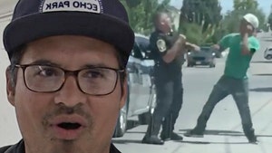 Michael Pena's 'End of Watch' Fight Compared to Viral Clip of Cop Brawl