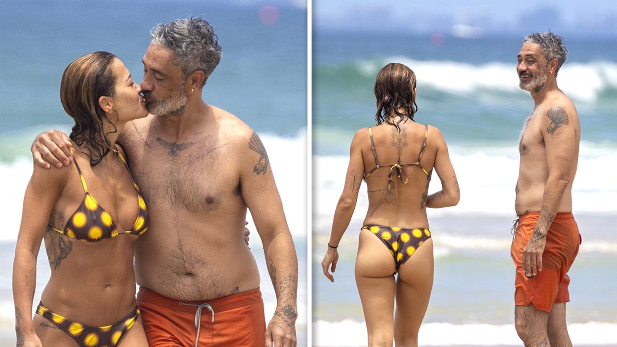 Rita Ora and Taika Waititi Pack on the PDA During Gold Coast Getaway