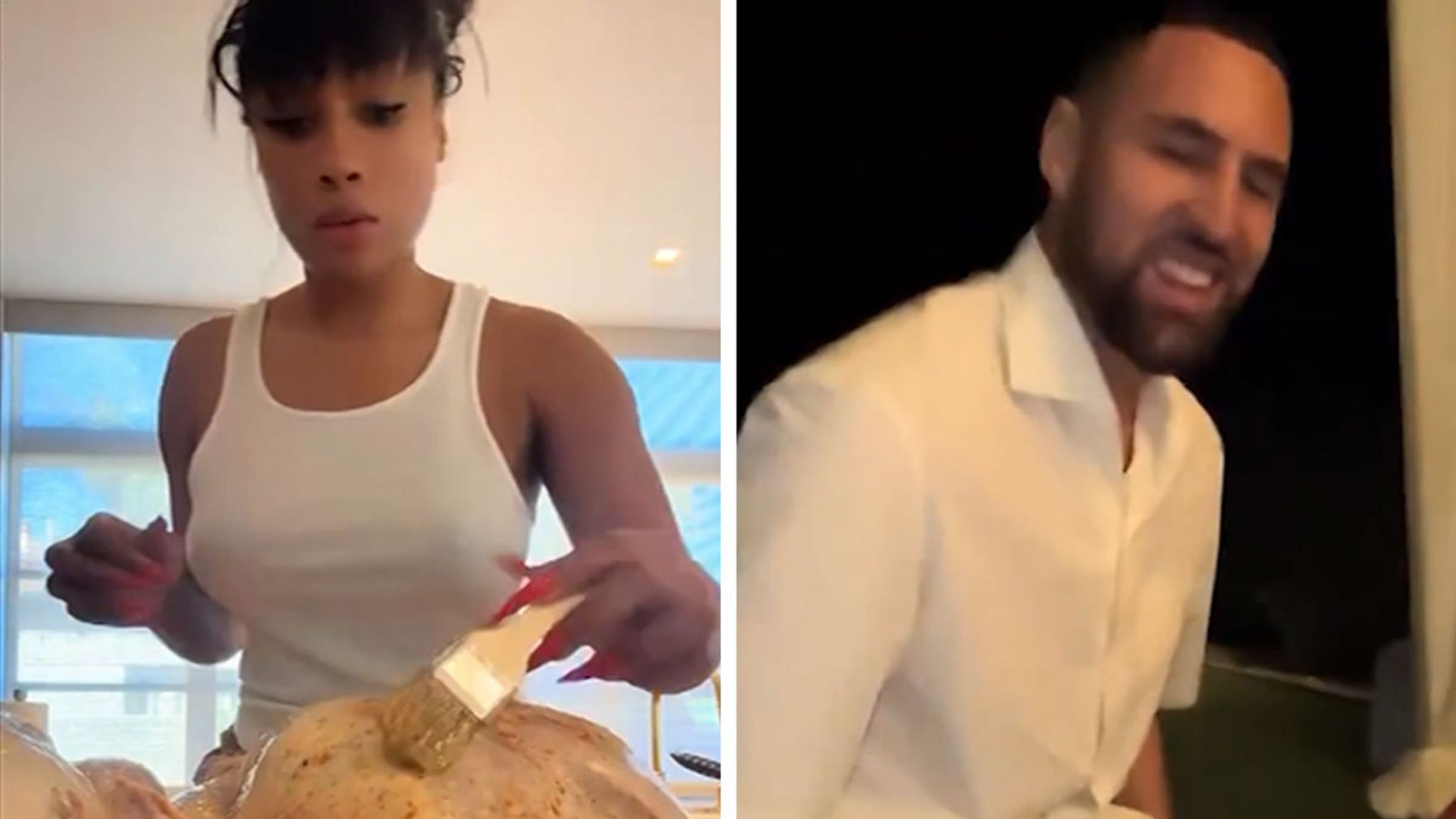 Megan Thee Stallion maakte een Thanksgiving-diner voor Klay Thompson en zijn familie