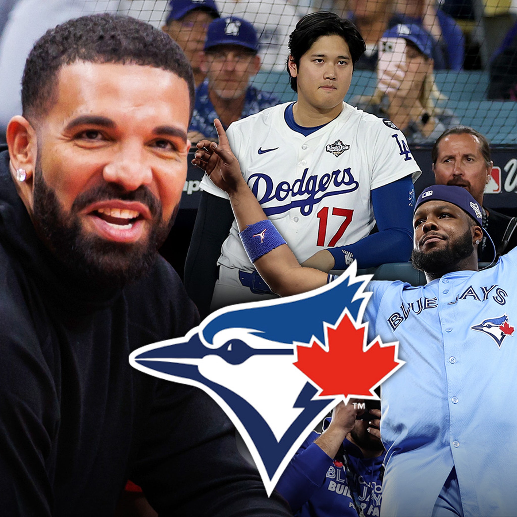 Drake Trolls Shohei Ohtani, Dodgers With Gloating Posts After Blue