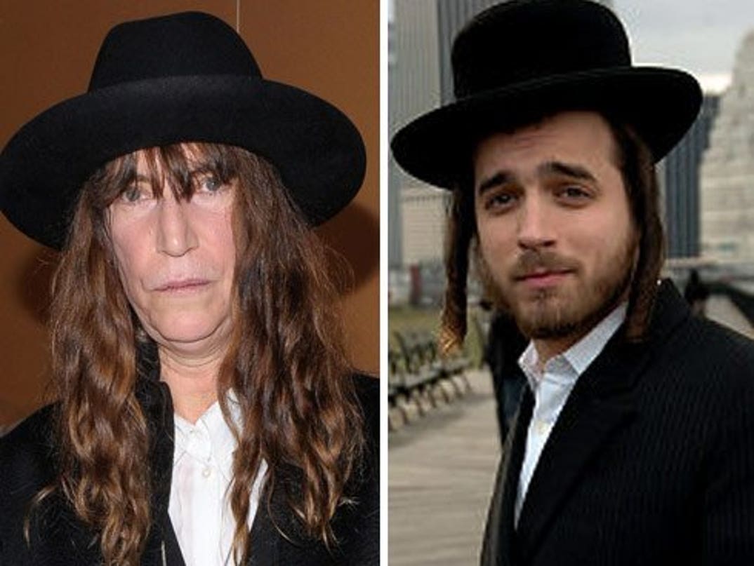 Rock Icon Patti Smith Hasidic Jew