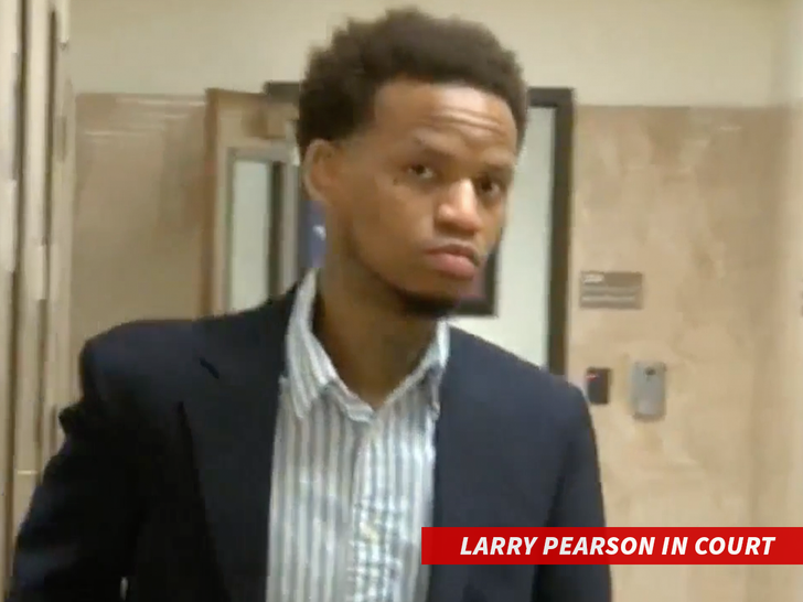 Larry Pearson in Court