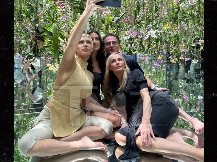 Bianca Censori Takes Family Selfie on 2023 Japan Trip