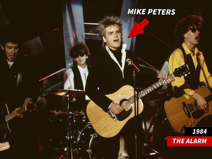 mike peters the alarm 1984 getty 1