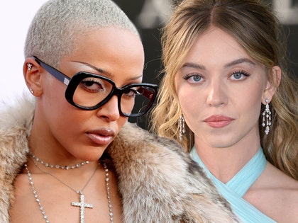 doja cat sydney sweeney getty comp