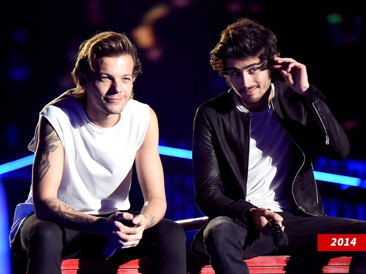 zayn malik and louis thomlinson getty 2