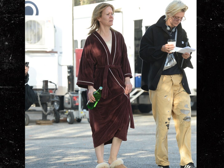 First Look at Sarah Paulson as Serial Killer Aileen Wuornos in 'Monster' Season 4 1 Sarah Paulso on set as Aileen Wurnos The Image Direct 2
