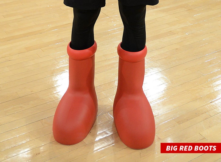 MSCHF Big Red Boot Releases in Time for Valentine's Day 2023