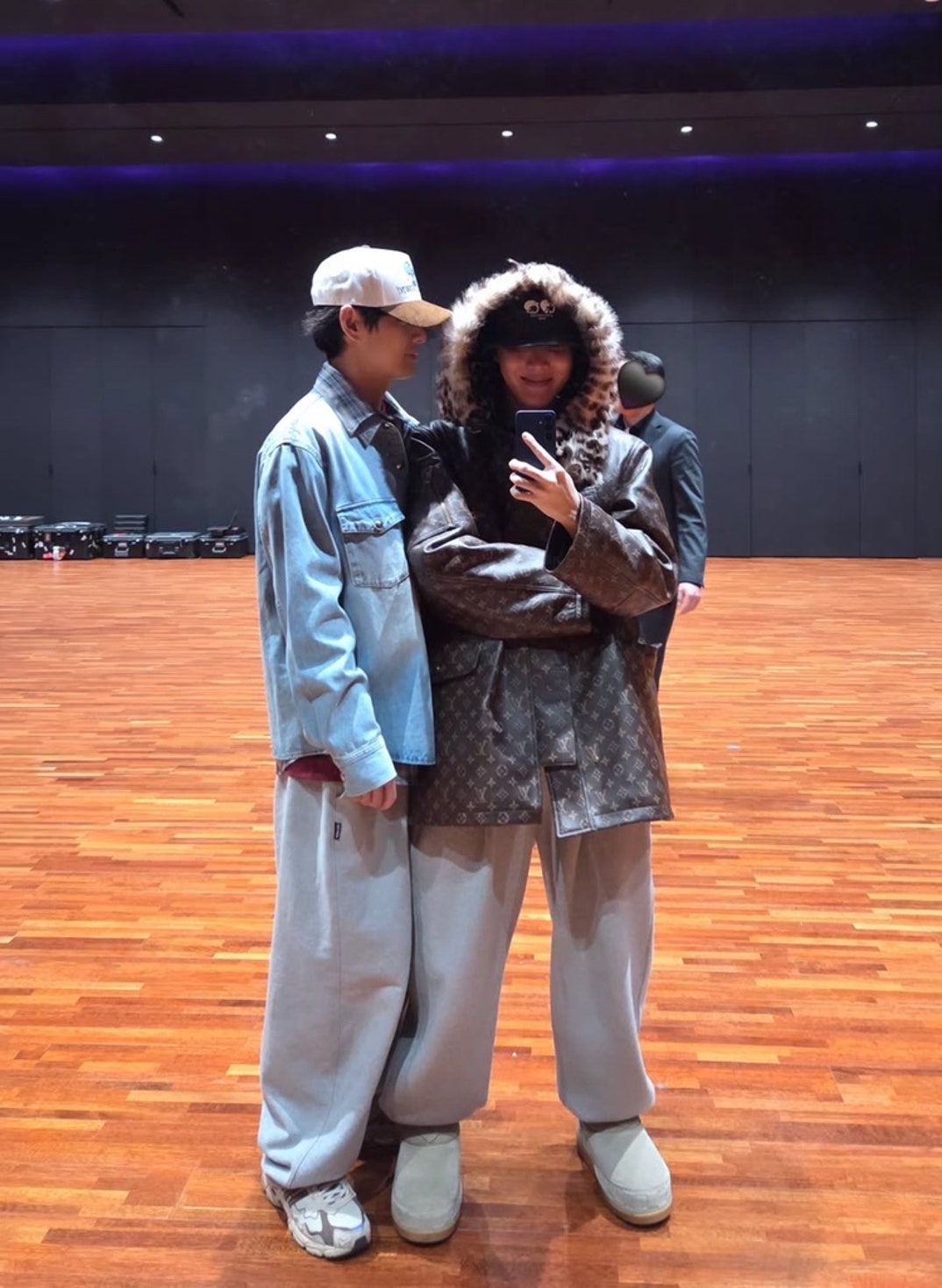 BTS Shares Practice Room Pics 2