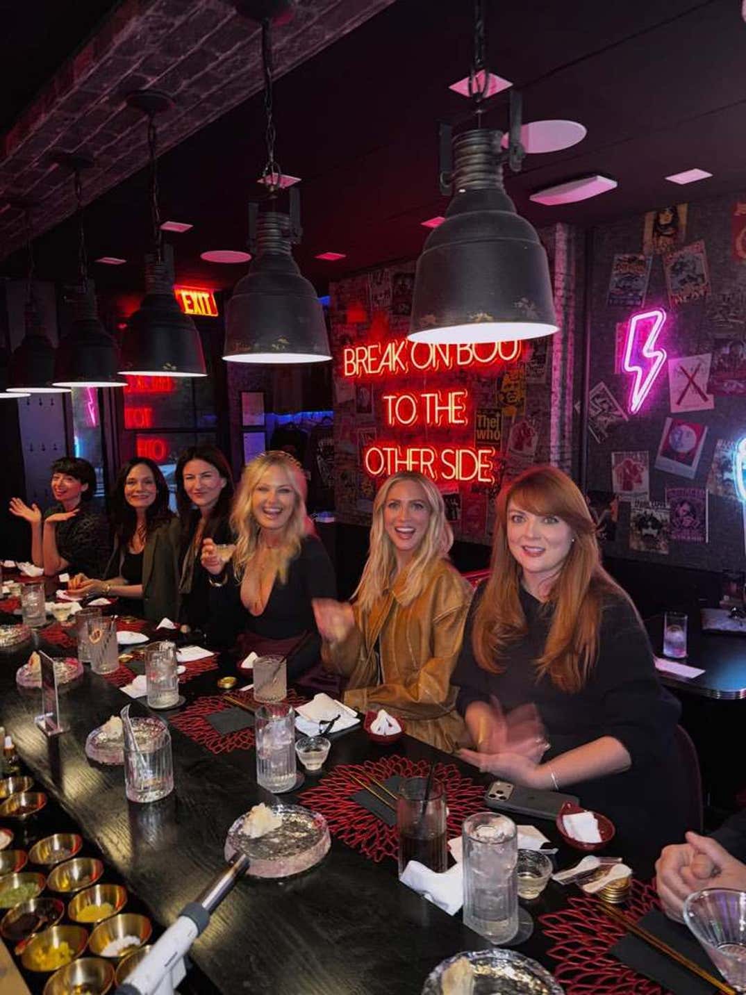 Malin Akerman Celebrates Bday At Sushi By Bou 1