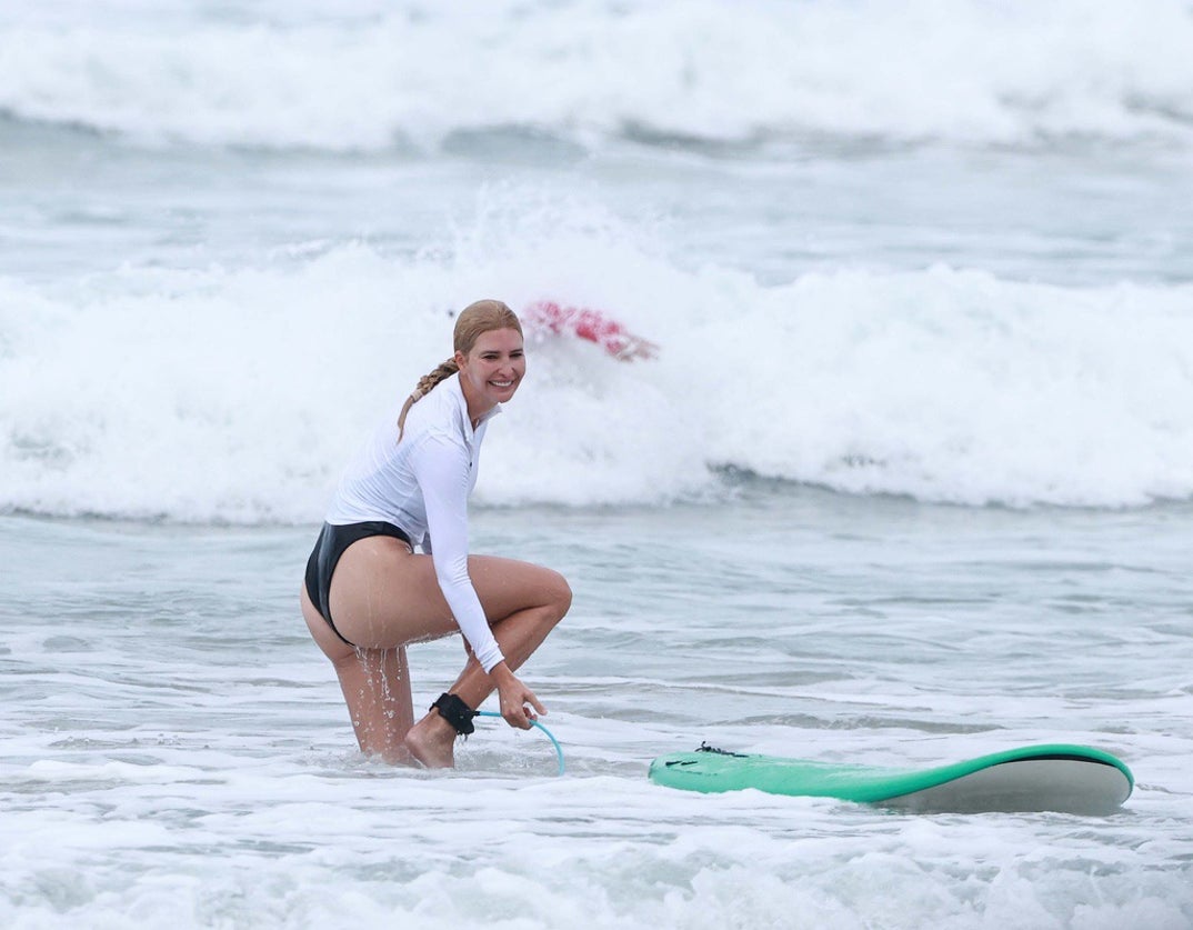 Ivanka Trump Surfing Costa Rica 8
