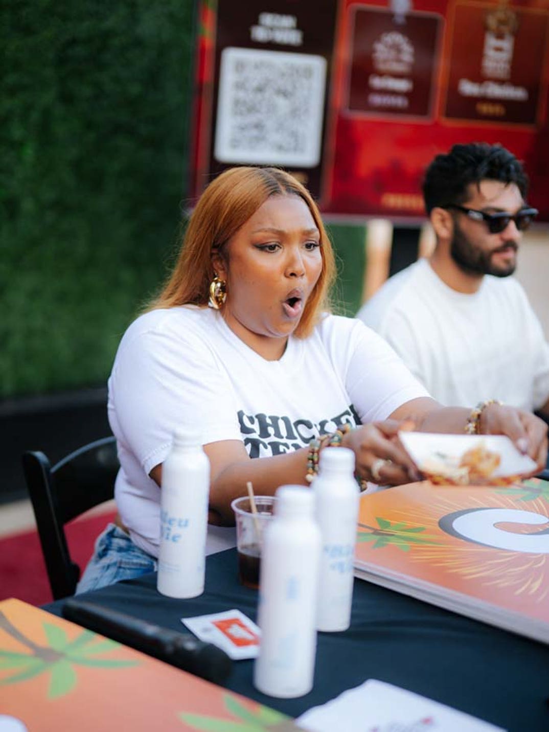 Judges Lizzo and Puka Nacua