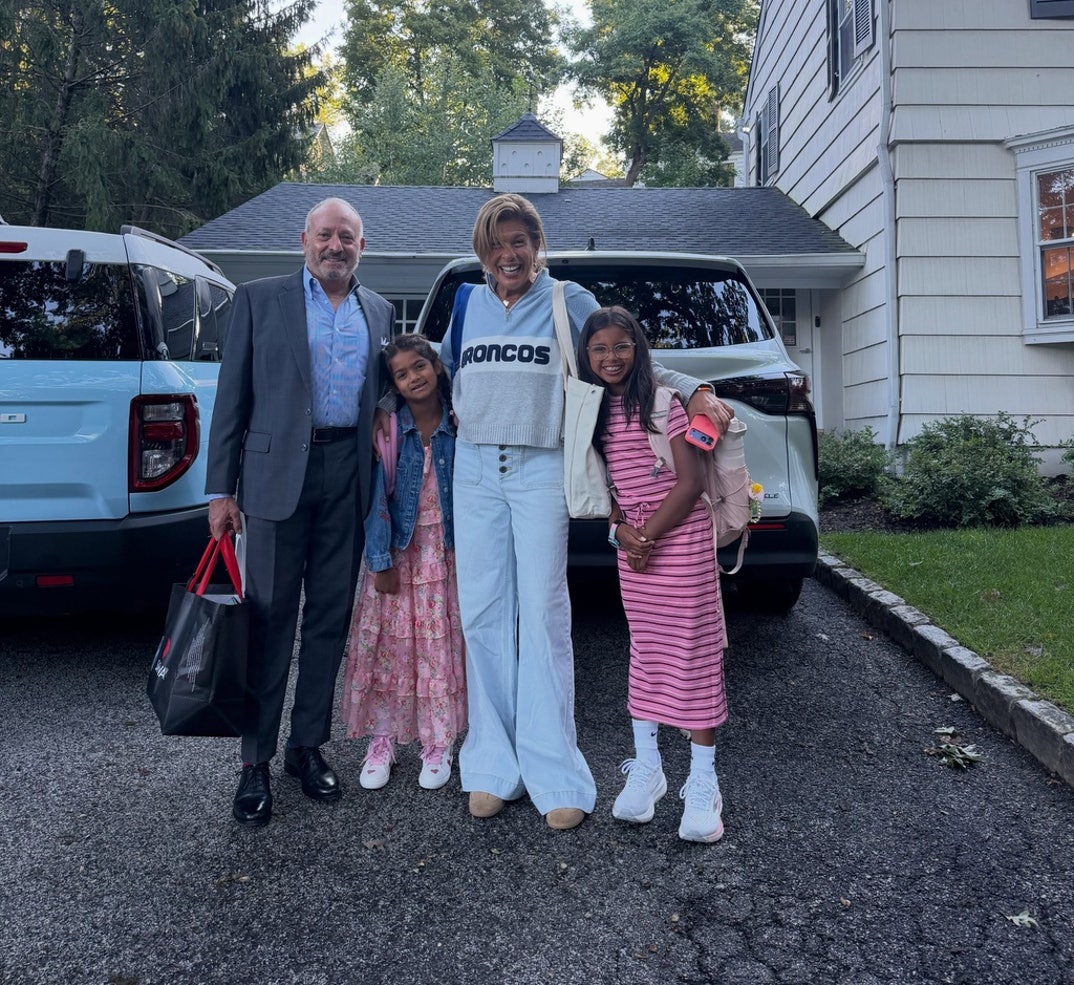Hoda Kotb, Joel Schiffman, Haley and Hope