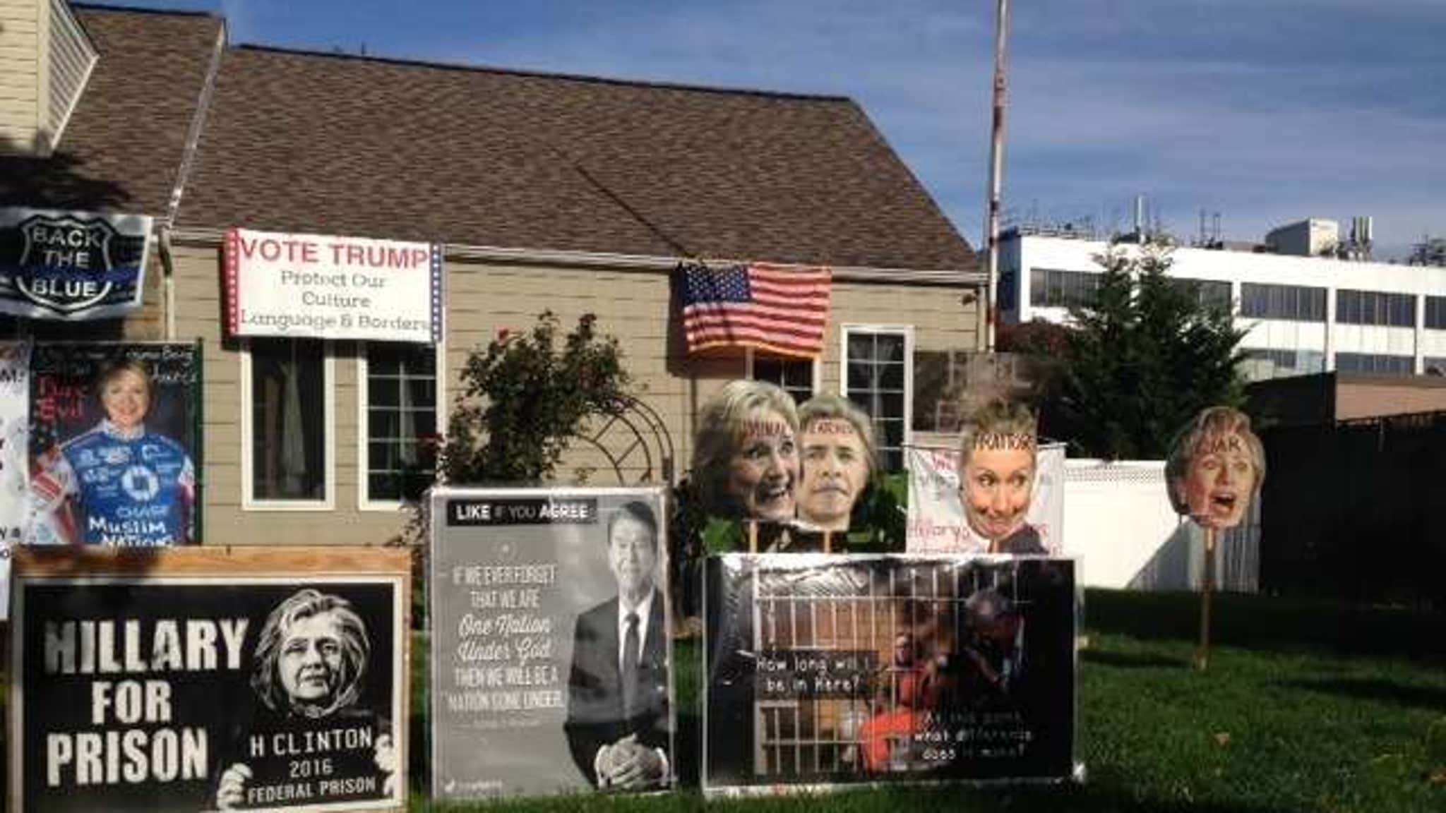 Hillary Clinton Haunted House