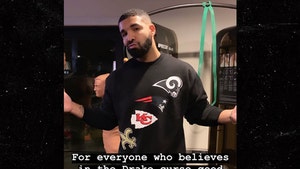 Drake Embraces His Sports Curse, Dooms All 4 Remaining NFL Teams