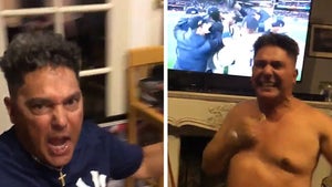 Nick Turturro Tears Off Shirt and Breaks Out the Broom After Yankees Sweep!