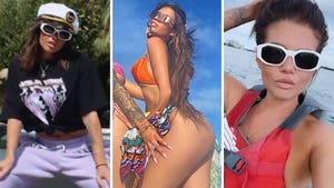 Chanel West Coast Livin' It Up In Miami